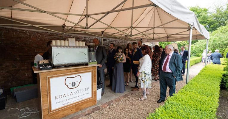 lovely day serving coffee to all the lovely guests at a beautiful wedding yesterday