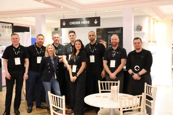 Amazing week serving coffee with Premier Paper Group Ltd at Sign and Digital UK 2025