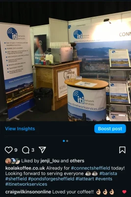 First Exhibition Client with ITI in October 2017