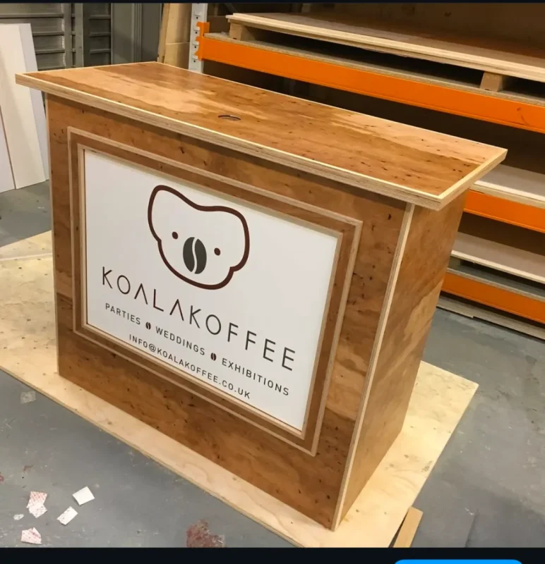 First Portable Coffee Bar Built in September 2017